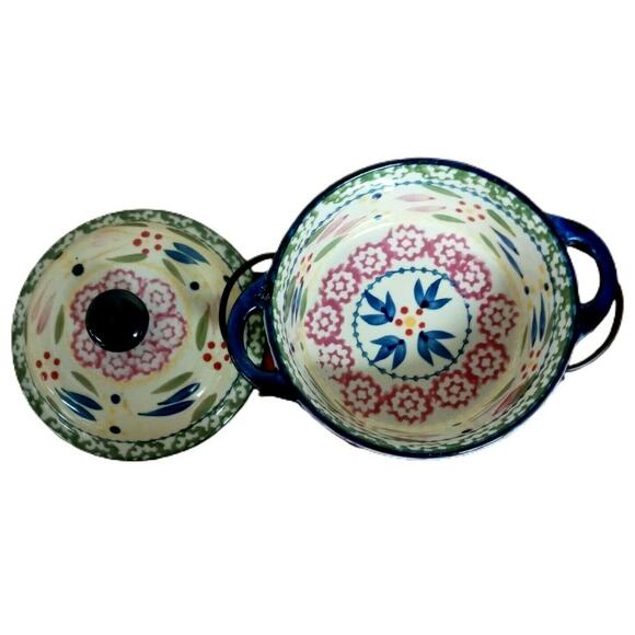 Temptations Old World Confetti Mini Casserole Baking Dish with Wire Rack 9 oz - Picture 4 of 10